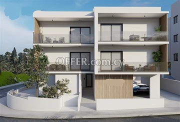 1 Bedroom Apartment In A Small Block Of 8 Apartments  In Makedonitissa