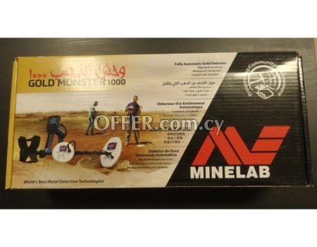 MINELAB Gold Monster 1000 Gold Detector