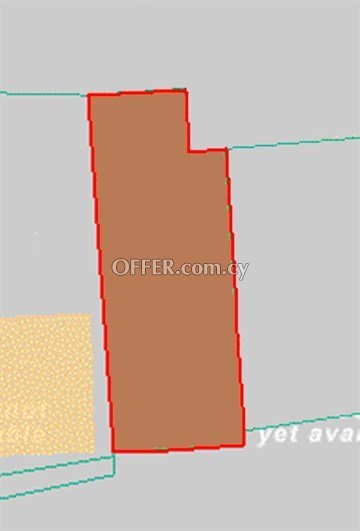 Commercial Plot Of 291 Sq.m.  In Agios Dometios, Nicosia