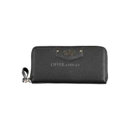 Guess Jeans Black Polyethylene Women Wallet